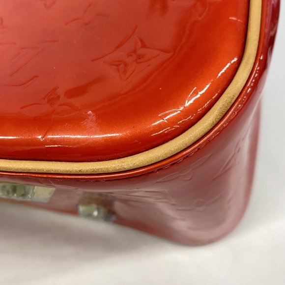 Louis Vuitton Vernis Sutton Tote Bag M91080 Rouge Women's - Picture 8 of 12